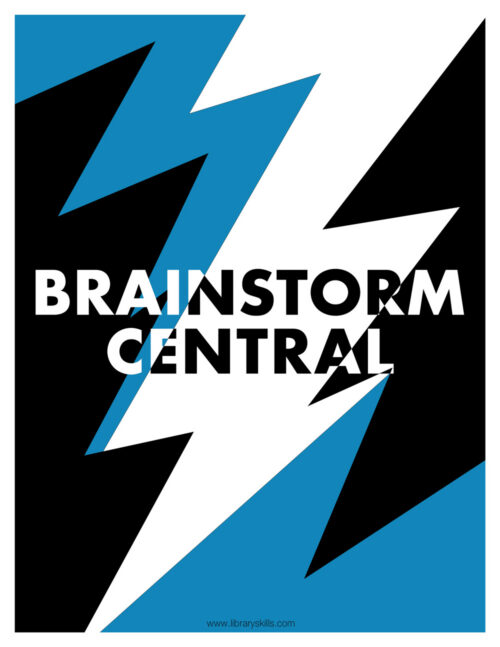 Brainstorm Central - Free Poster